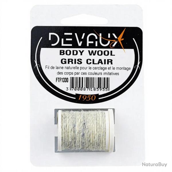 Body Wool DEVAUX Gris clair