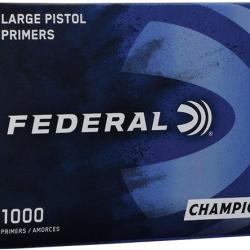 Amorces FEDERAL champion 150 large pistol par 100