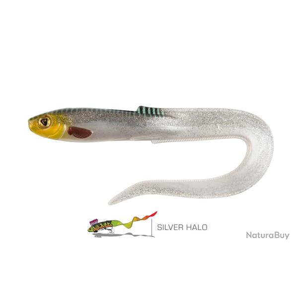Leurre Souple Fox Rage Slick Eel 21cm 21cm A l'unit� Silver Halo