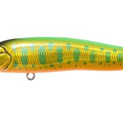 Poisson Nageur Megabass Great Hunting 95 Suspending 9,5cm 11g Lz Lime Back Gold Ob