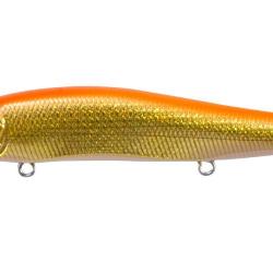 Poisson Nageur Megabass Great Hunting 110 Flottant 11cm 13,5g Dd Hakone Orange Ii