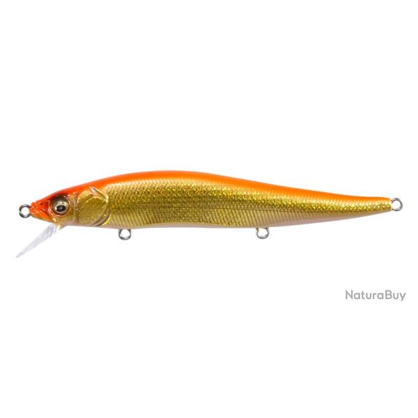 Poisson Nageur Megabass Great Hunting 110 Flottant 11cm 13,5g Dd Hakone Orange Ii