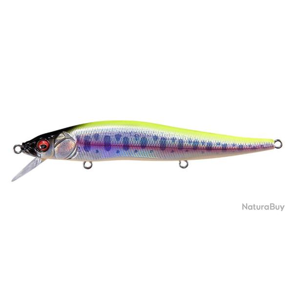 Poisson Nageur Megabass Great Hunting 110 Flottant 11cm 13,5g Lz Chart Back Yamame
