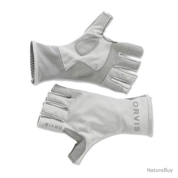 Gants Orvis Sunglove Lt Grey M Grey