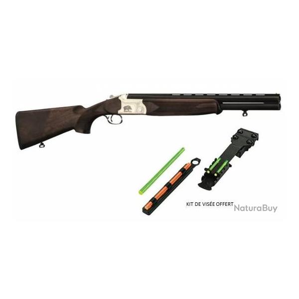 Fusil superpose Yildiz slug cal 12/76 canon 51cm