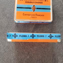 Cartouche 9 mm Flobert double charge