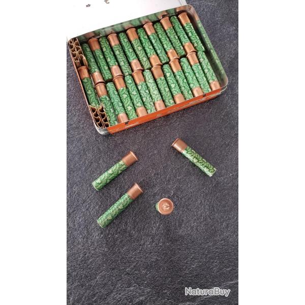 Cartouche 9 mm Flobert double charge