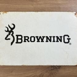 Plaque &eacute;maill&eacute;e Browning
