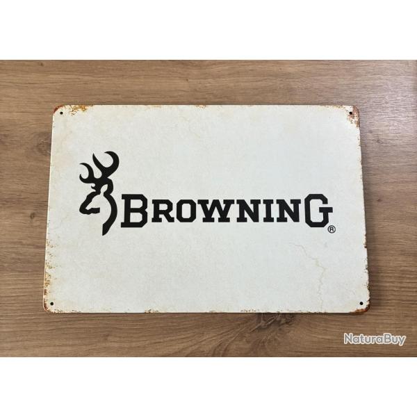 Plaque �maill�e Browning