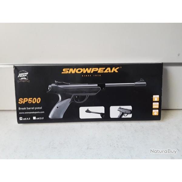 Pistolet Snowpeak SP500 cal.4,5mm top produit a saisir