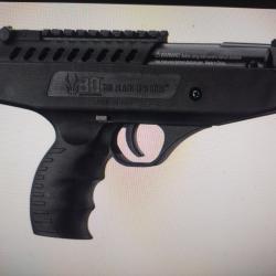 The black ops soul pistolet a air breack barrel langley hitman calibre 5.5 7.5 joules