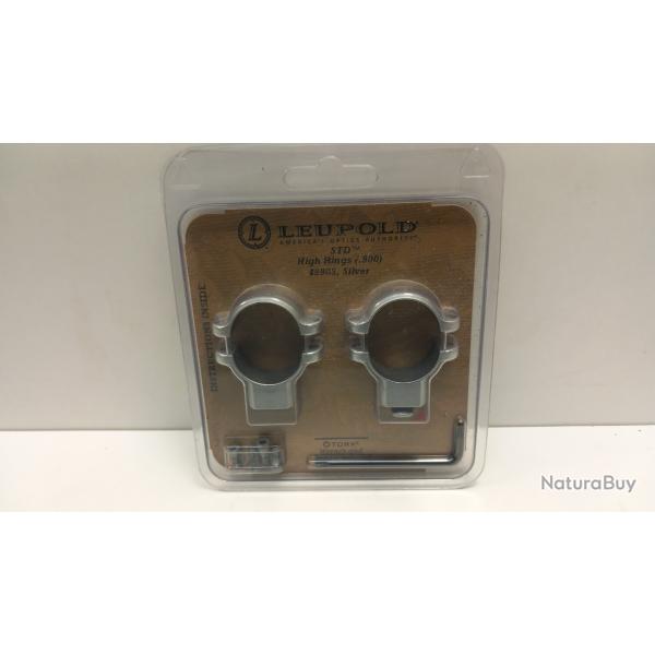 colliers pivotant leupold std 1" inox