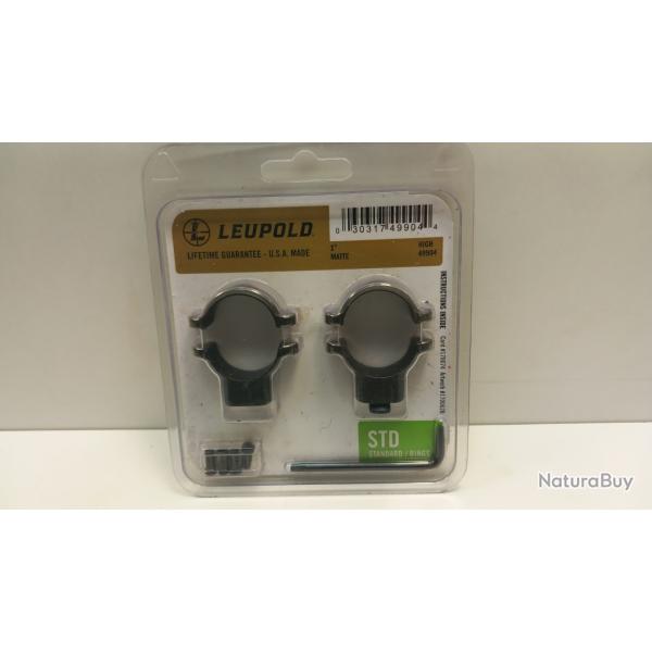colliers pivotant leupold std 1"