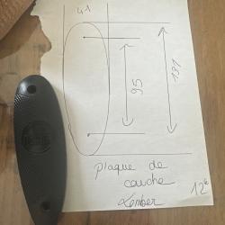Plaque de couche lamber