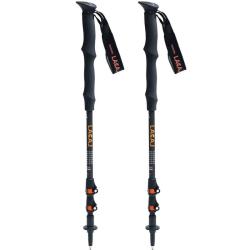 B&acirc;tons t&eacute;lescopiques Lacal Carbon Stick Light 135