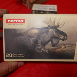 Boite de 20 cartouches NORMA PLASTIC POINT 9.3X62mm  18.5G/285GR