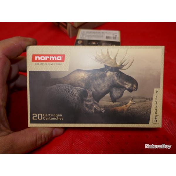 Boite de 20 cartouches NORMA PLASTIC POINT 9.3X62mm  18.5G/285GR