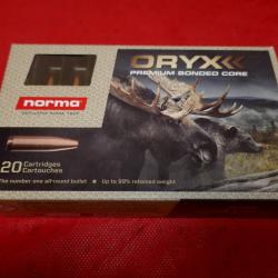 Boite de 20 cartouches NORMA ORYX 30-06 Spring  11.7G/180GR