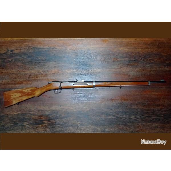 Belle carabine de tir type LEBEL scolaire - Mono coup � verrou - Calibre 5,5 mm ou .22 short - BE