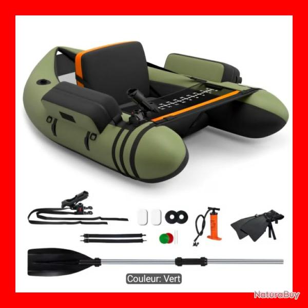Float tube avec palmes