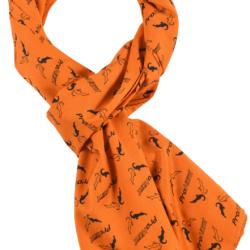 Ch&egrave;che de chasse orange fluo PRO HUNT