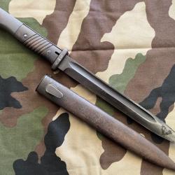 Ba&iuml;onnette allemande mauser gewehr 98k 84/98 Police Solingen