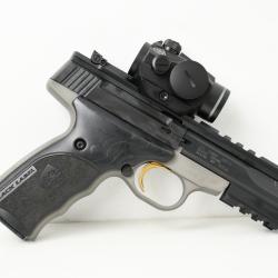 Pistolet Pack browning buck mark black label + point rouge cal: 22lr