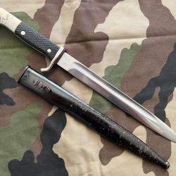 Ba&iuml;onnette allemande parade 2GM WW2 98k Solingen