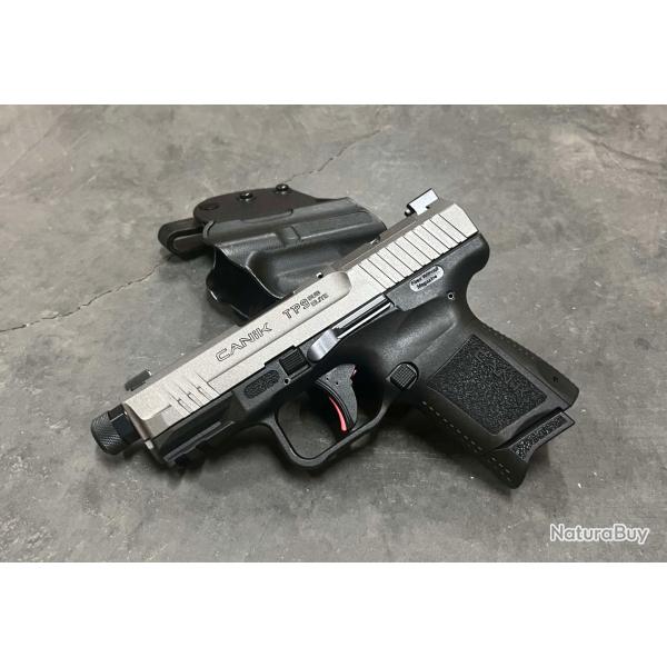 pistolet canik tp9 sub elite custom tungsten 9x19