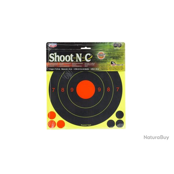 Cibles r�actives BIRCHWOOD CASEY SHOOT-N-C Targets 20cm