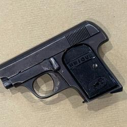 pistolet UNIQUE mod&egrave;le 10 calibre 6.35