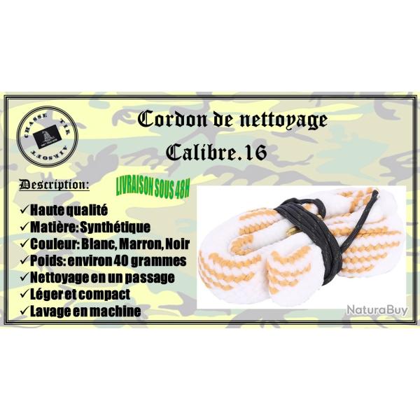 Cordon de nettoyage pour calibre .16