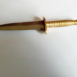 couteau dague modele junior type commando anglais ou parachutiste