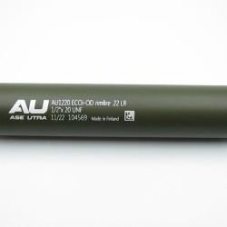 Silencieux Ase Utra Eco Rimfire - Vert OD / 1/2"x20 UNF / 22 LR