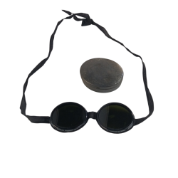 Lunettes Chasseur Alpin Arm&eacute;e Suisse - Noir