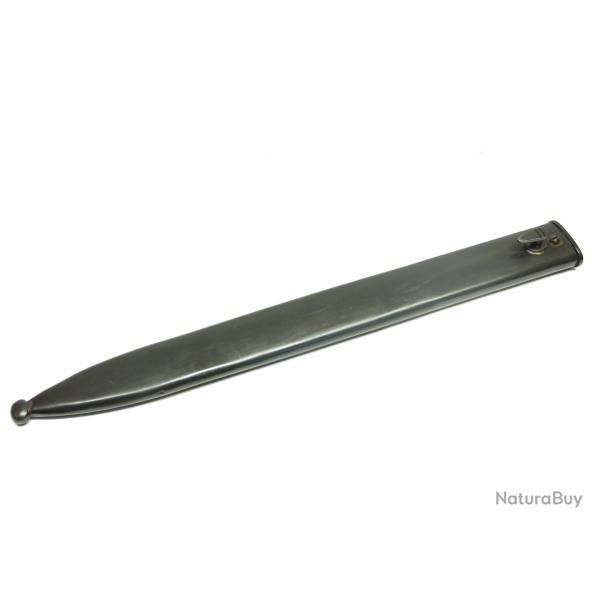 Superbe fourreau m�tal pour ba�onnette fusil Mauser Gew 98 14/18