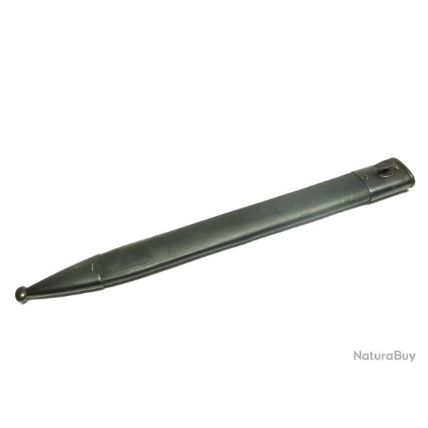 Superbe fourreau cuir pour ba�onnette fusil Mauser Gew 98 14/18