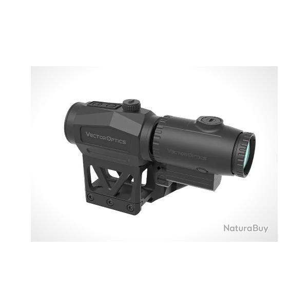 Combo scrapper point rouge VECTOR OPTICS 1x29 mrt et magnifier paragon 3x