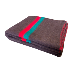 Couverture militaire en laine