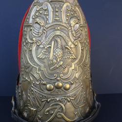 Prusse. Mitre de troupe du premier r&eacute;giment de la garde Zu Fuss (1894-1914)