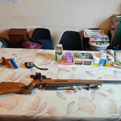 Vends carabine Anschutz match 54 serie Z  s&eacute;lectrionn&eacute;e pour tir sportif