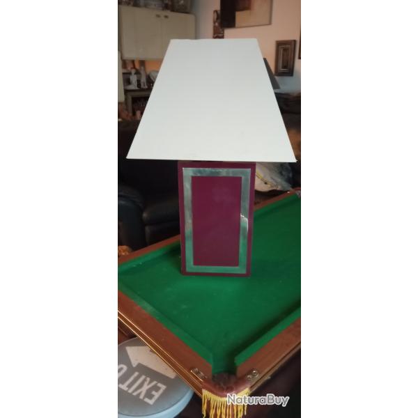 Rare grande lampe sign�e le dauphin