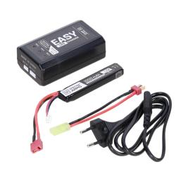 Pack Batterie LiPo 7,4v 1000 mAh & Chargeur lipo (Specna)