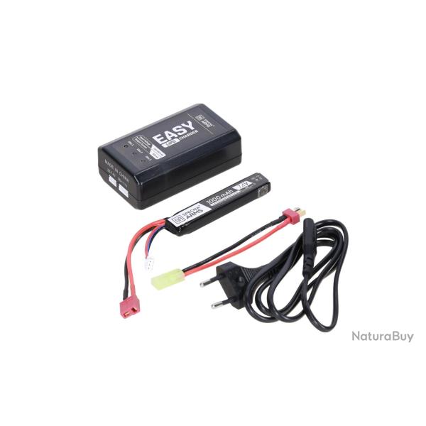 Pack Batterie LiPo 7,4v 1000 mAh & Chargeur lipo (Specna)