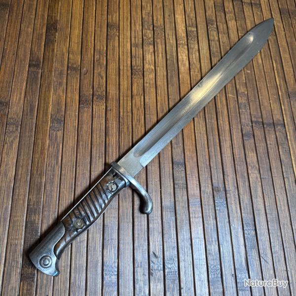 BA�ONNETTE ALLEMANDE MAUSER 98/05 1905 de 1916  WW1 - 14/18 Par WEYERSBERG KIRSCHBAUM & cie SOLINGEN