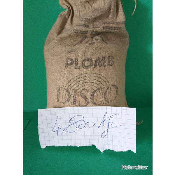 SAC DE PLOMB DISCO N�10 ( 4,800 kg ) + SAC DE PLOMB DISCO N�8 ( 1,700 kg)