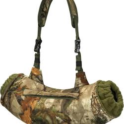 Pochette Chauffe-Mains Camouflage Chasse Coupe-Vent Manchon Thermique Froid Aff&ucirc;t Outdoor