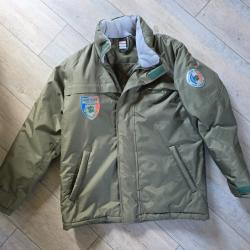 parka vert matelass&eacute;