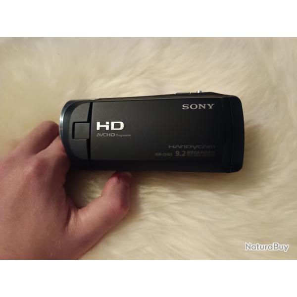 Pack Cam�scope SONY HDR-CX405 + Tr�pied CULLMANN Alpha 2500 + SD 64Go
