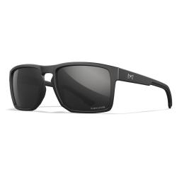 LUNETTES FOUNDER CAPTIVATE - POLARIZED BLACK MIRROR GREY - MATTE BACK FRAME (AC6FND05)